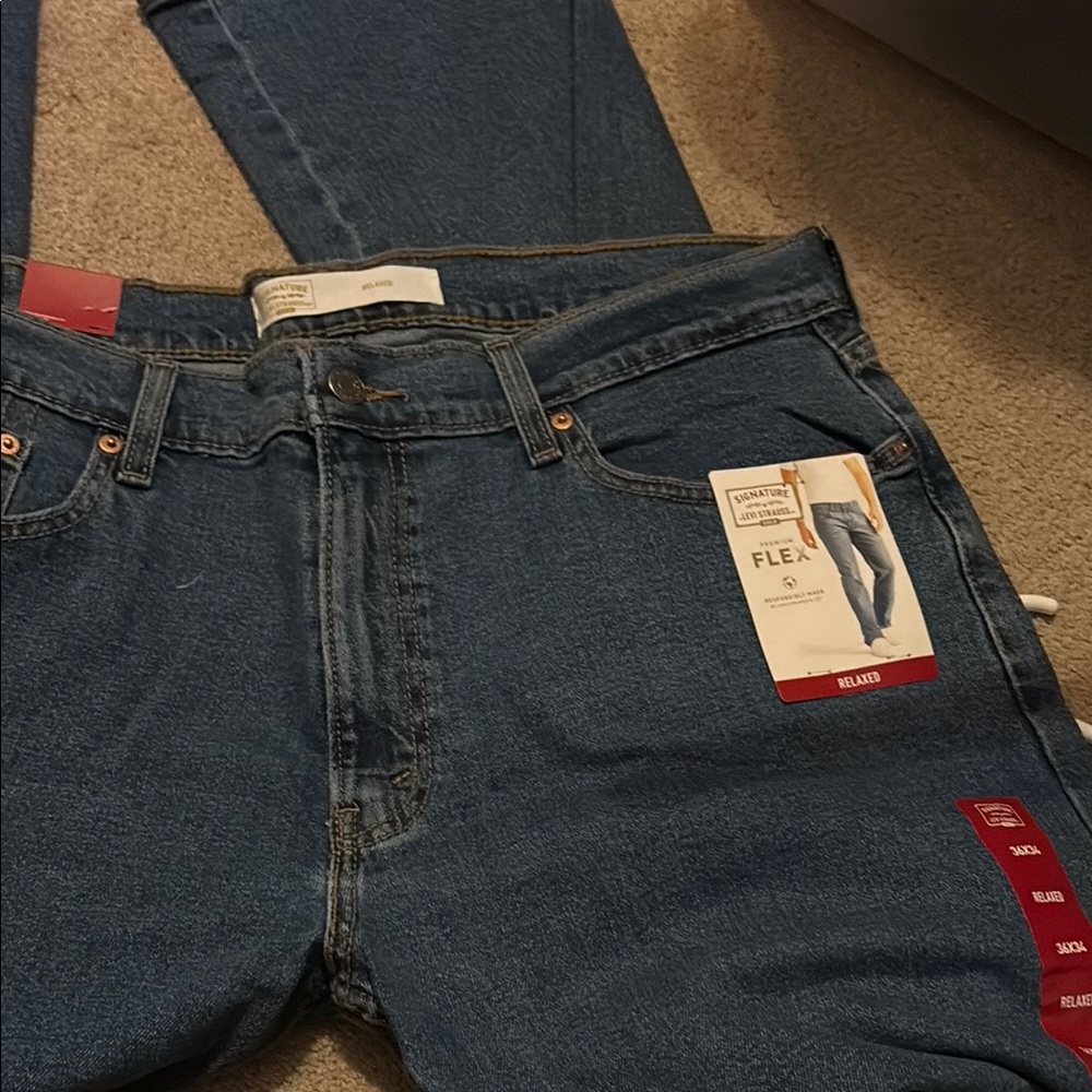 Levi's Flex Blue Denim Jeans